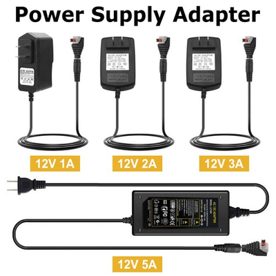 #ad AC to DC 12V 1A 2A 3A 5A Power Supply Adapter For 5050 5054 5630 LED Strip Light $10.99