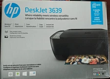 HP DeskJet 3639 Wireless Color Inkjet All-in-One Printer -NEW