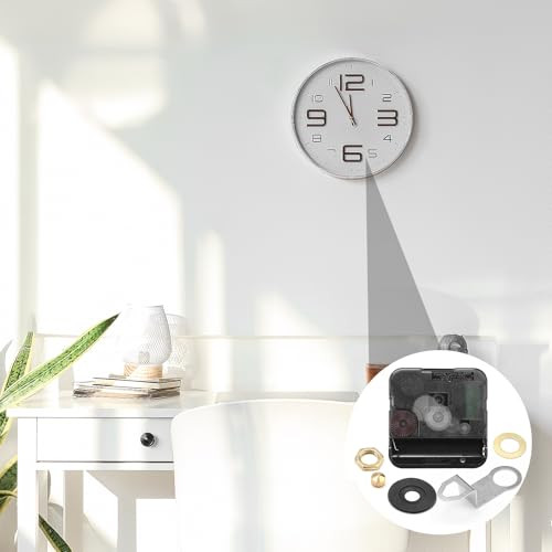 Quartz Clock 12888 Movement Replacement Set, Battery Operated Axis Shaft High - Picture 6 of 7