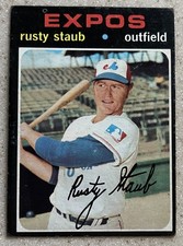 1971 Topps Baseball Montreal Expos Rusty Staub #560