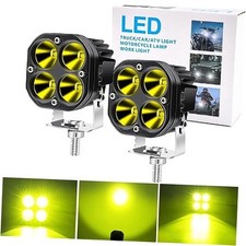 3 Inch LED Light Bar, 40w Cube LED Pods Fog Lights Ditch Lights Spot Yellow