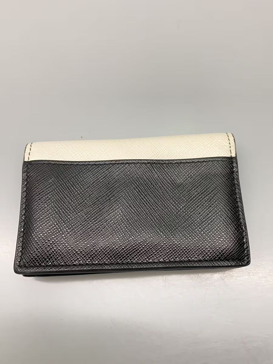 PRADA Card Case Leather Black Men's thumbnail 2