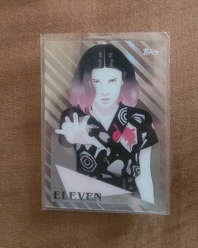 2025 Topps High-Tek Stranger Things #G-2 Eleven Glam Insert SSP ++FREE ...