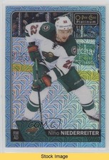 2016-17 O-Pee-Chee Platinum Ice Blue Traxx Nino Niederreiter #12 READ 4cf