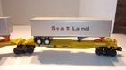 Lionel O Gauge Sea Land T.T.U.X. Flat Car Set in Box #16322 — photo 4