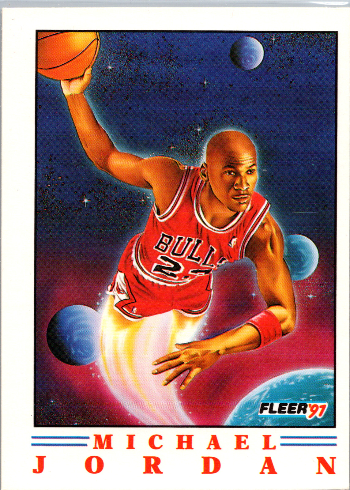 1991-92 Fleer - Pro Vision Michael Jordan #2