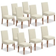 12PCS Stretch Chair Covers Dining Chair Slipcovers Protector Home Party Decor