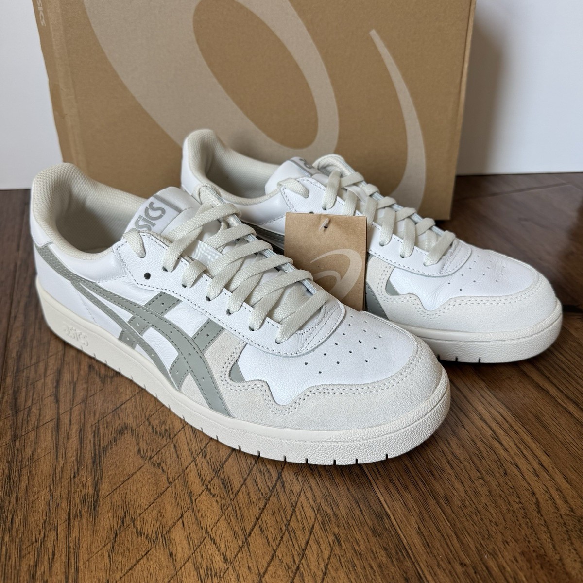 あししろ Asics EX89 (White/Mustard Seed) - Style Code: 1201A476.114
