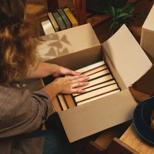 4-16" Kraft Long/Flat Corrugated Boxes for Shipping 25/Bundle