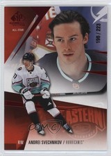 2023 Upper Deck SP Game Used All-Stars Red 196/223 Andrei Svechnikov #136 1mz4