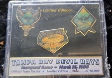 Inaugural Year Opening Day Lapel Pins - Tampa Bay Devil Rays 
