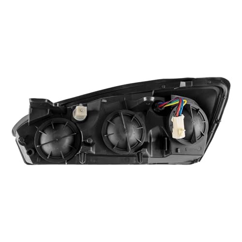 Headlight Assembly, Clear Headlights Fit for Malibu 2008-2012, Black Housing - Picture 4 of 7