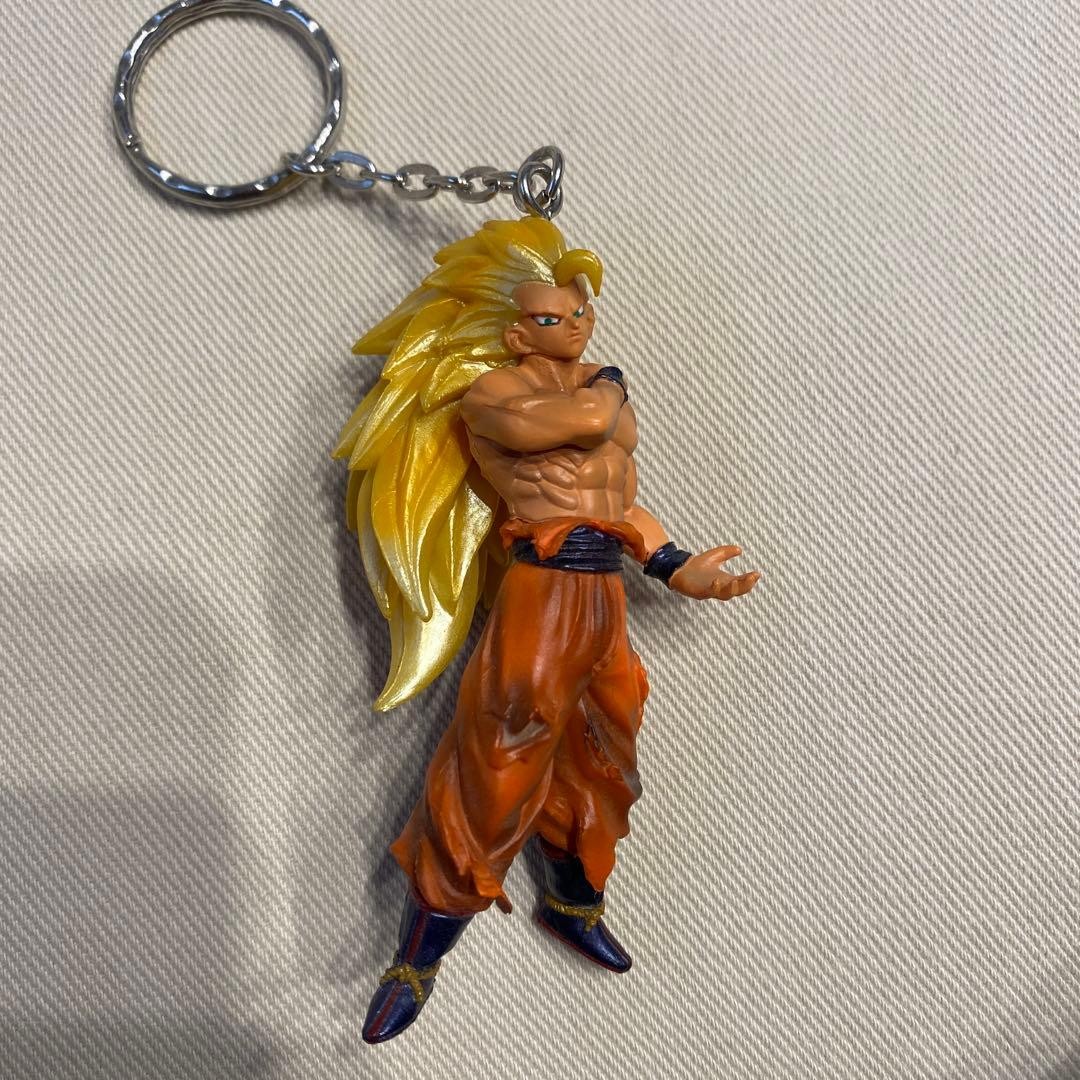 Dragon Ball Son Goku Super Saiyan 3 Keychain