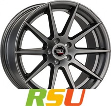 4x TEC Speedwheels GT7 gun-metal 8.5x19" ET35 LK5 112 ML 72.5 Alufelgen 19 Zoll