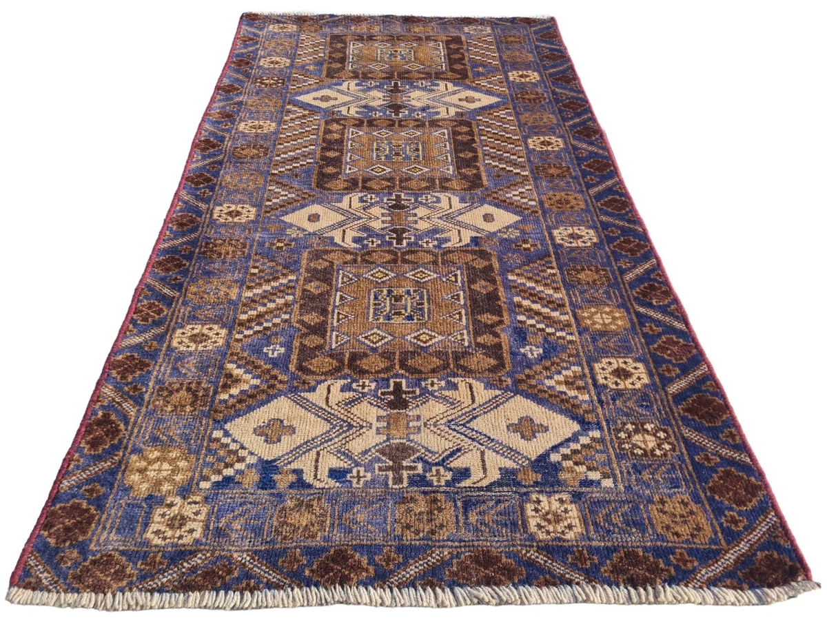 ✦Vintage Afghan Rug✦ 190cm×98cm ペルシャ絨毯 ✦Vintage Afghan