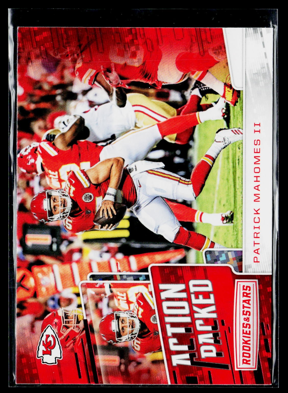 2018 Panini Rookies & Stars Patrick Mahomes II Action Packed #AP-12
