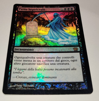 MTG - 1 x GRAVE PACT - Eighth Edition - EX