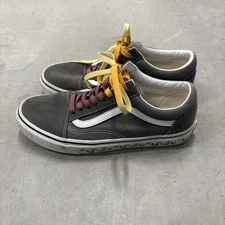 VANS Mens Old Skool Sneaker Gray Snakes Size 8 M 9.5 W