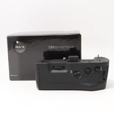 OM SYSTEM HLD-10 Power Battery Holder Grip for OM-1 Top Mint US Stock 2723