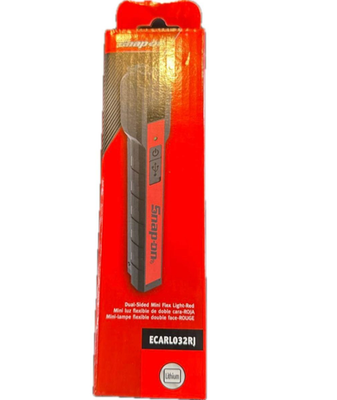 Snap-on ECARL032RJ Dual-Side MINI Flex Light Unused In Storage
