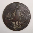 1739 ADAMS PBvi 23-MM Admiral Vernon Medal Porto Bello VG
