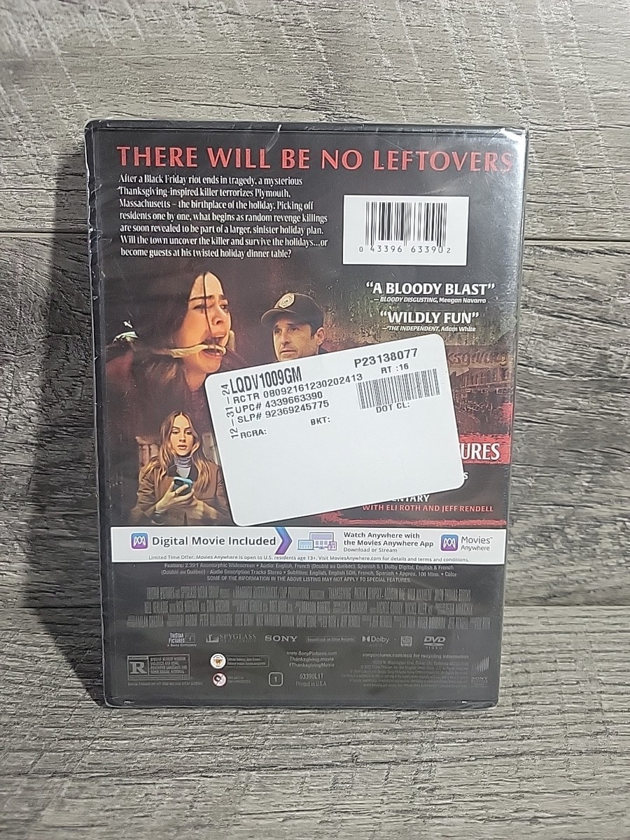 Thanksgiving (DVD, 2023) for sale online | eBay