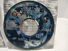 SEGA Saturn NFL Quarterback Club &lsquo;97 CIB Case Manual Complete Disc PRISTINE