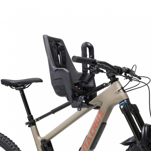 Shotgun Pro Evo Child Bike Seat + Handlebars Combo Black