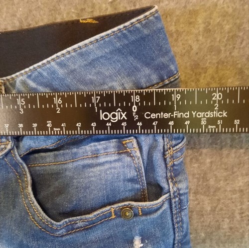 Democracy Jeans Womans 16W Blue Denim Straight Leg Classic Stretch Casual Comfy - Picture 8 of 14
