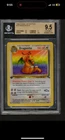 Pokémon Dragonite Fossil 1st Edition Rare 19/62 Beckett 9.5 English Card