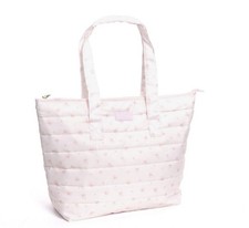LoveShackFancy x Target-Yoobi Blooming Heirloom Ditsy Quilted Tote Ballet Bloom