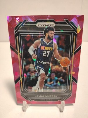 Jamal Murray 2022-23 Panini Prizm Cracked Pink Ice #32 Nuggets