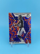 2020 Panini Mosaic - Lamar Jackson - Pro Bowl Reactive Blue Mosaic Prizm