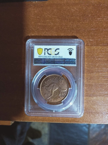 1946 Australian one penny AU Detail not Gradable by PCGS | eBay Australia