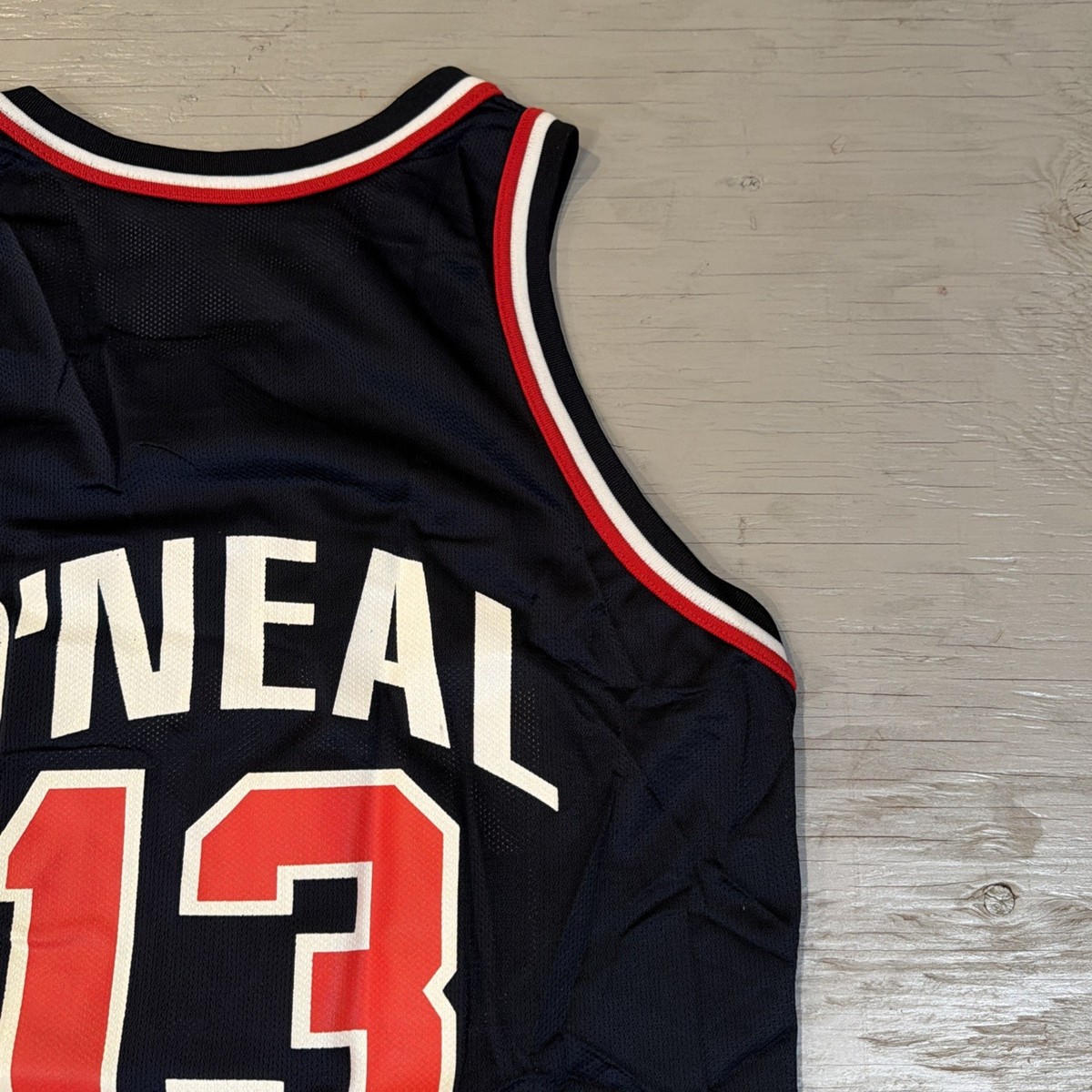 Vintage 1996 Champion Olympic Dream Team Shaquille O'Neal #13