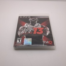 WWE '13 PlayStation 3 (PS3) Video Game Wrestling Sports THQ CIB Mint Disc