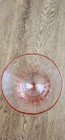 VTG Glastonbury Lotus Pink Glass Goblet or Wine Glass w/ Vertical Panels 5 1/2" — photo 3