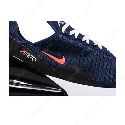 Nike Air Max 270 Gs Midnight Navy Picante Red 943345-410 | eBay