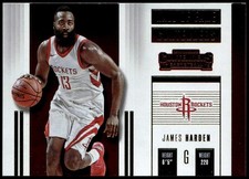 2017-18 Panini Contenders #17 James Harden Hall of Fame Contenders E1