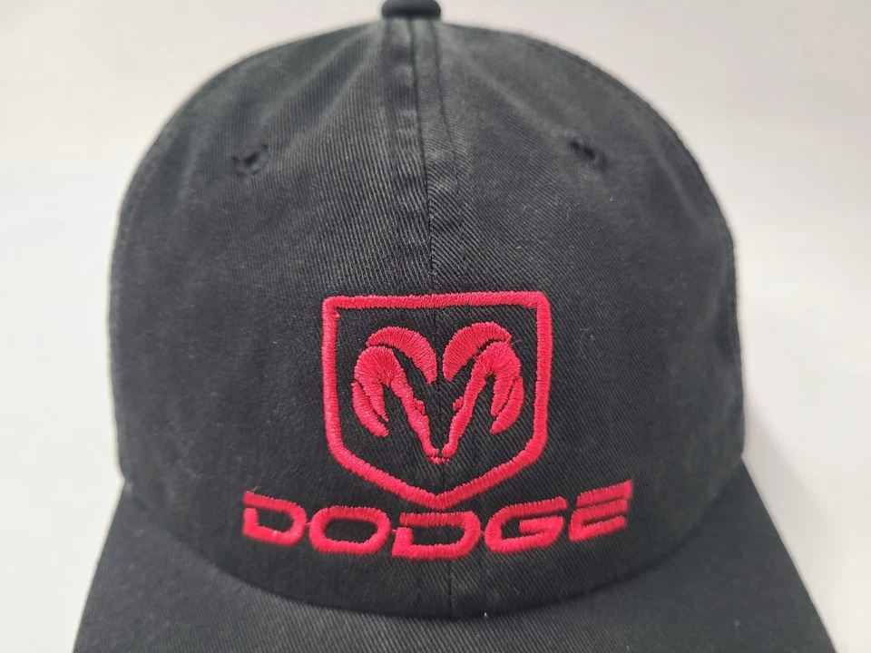 Dodge Bandera Americana Correa Ajustable Gorra Algodón Coche Papá Hombres Mujeres Negro Foto 4 de 4