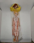JEANY Doll Vintage German Barbie Clone Striped Dress Original Packaging New
