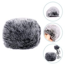 Furry Plush Microphone Cover Multi Color Durable Sleeve Protector for Mic