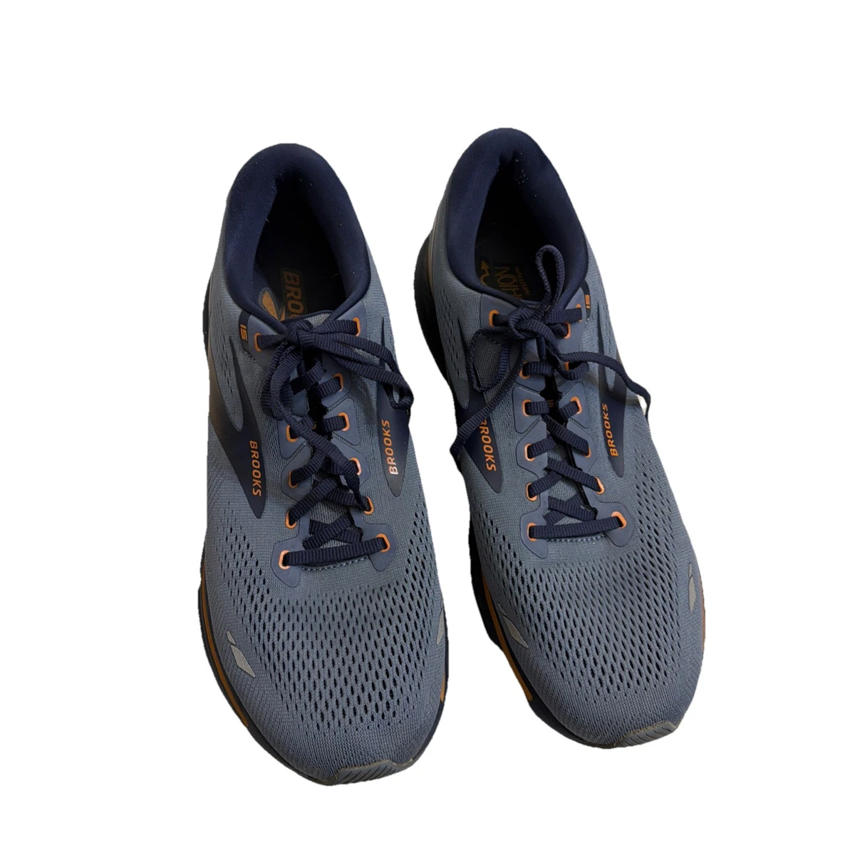 Brooks Ghost 15 Men\'s Size 12 D Flintstone Peacoat Oak Running Shoes 1103931D025 Brooks Ghost 15 Flintstone Oak for sale | eBay main image 2