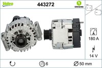 Valeo Lichtmaschine Generator 180A 14V FüR Mercedes E-Klasse W211 W212 S211