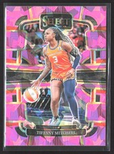 2024 Panini Select WNBA #44 Tiffany Mitchell Prizms Pink Ice
