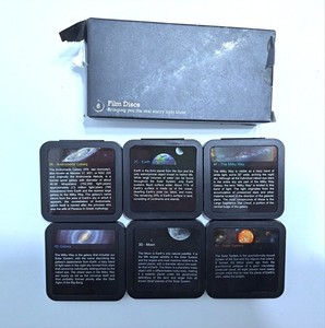 Galaxy Projector Film Discs 6-Pack Universe Space Nebula Planet Moon Refills