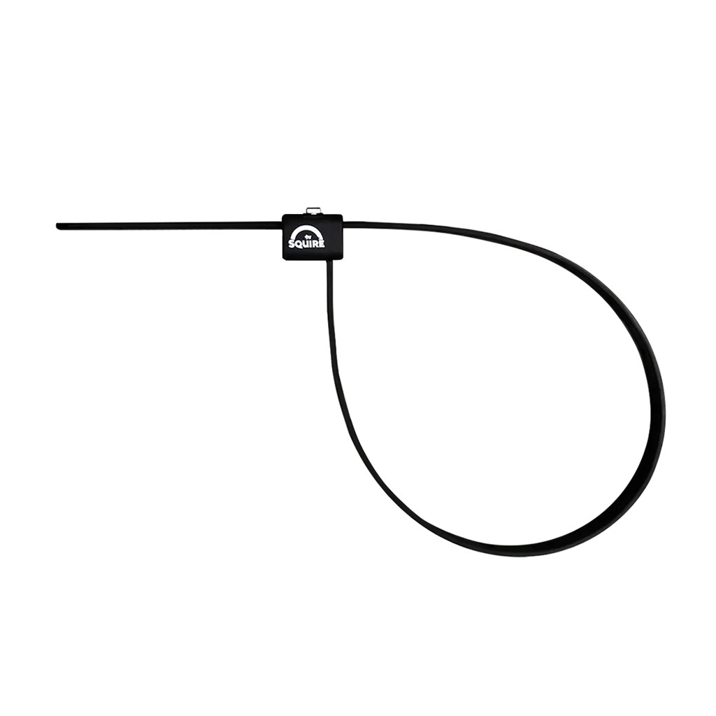 Кабельный замок Squire Straplok 10, с ключом, Черный, Каждый