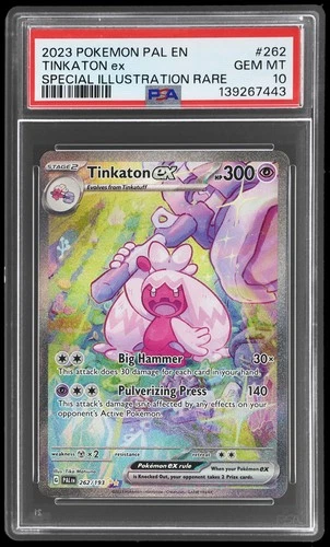 2023 Pokemon Scarlet And Violet Paldea Evolved Tinkaton EX #262 PSA 10 Gem Mint