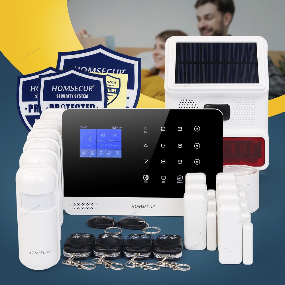+wireless Solar Red Flash Siren