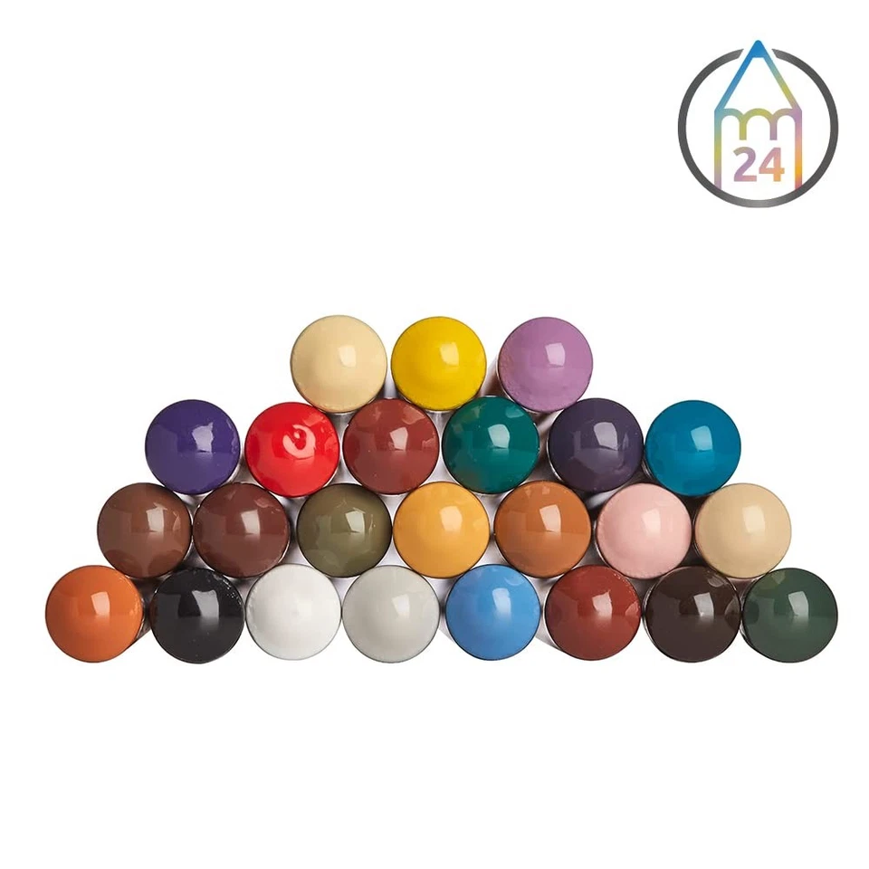 Lápiz de colores Derwent RESISTENTE A LA LUZ con estuche metálico Juego de 24 colores Hecho en UK NUEVO Foto 3 de 3